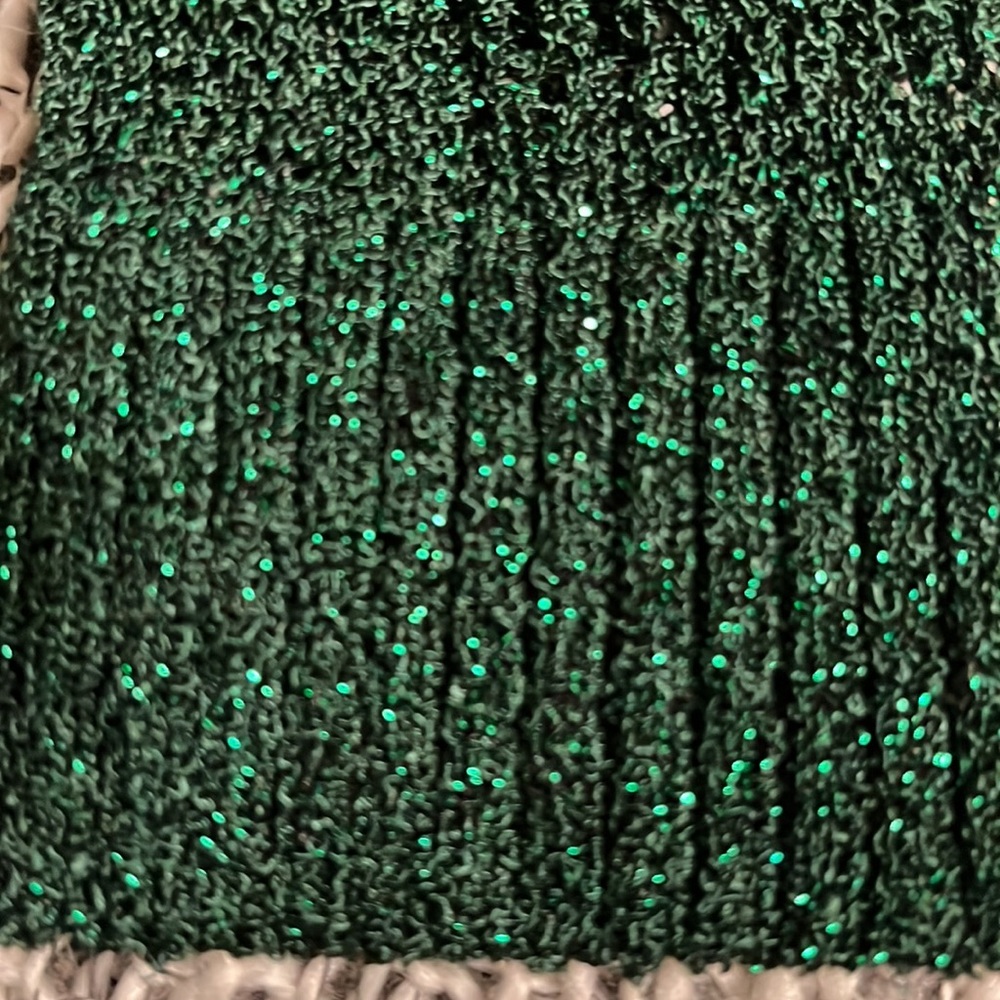 Bebe open knit cropped cardigan